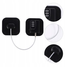 The locks securing the refrigerator window are the same