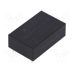 1 pcs x AIMTEC - AM6TW-4815SH60-NZ - Converter: DC/DC, 6W, Uin: 18÷75V, Uout: 15VDC, Iout: 400mA, DIP24