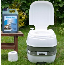 Liquid concentrate for tourist toilets, 5 liters