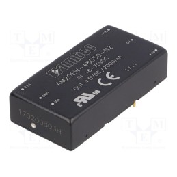 1 pcs x AIMTEC - AM20EW-4805D-NZ - Converter: DC/DC, 20W, Uin: 18÷75V, Uout: 5VDC, Uout2: -5VDC, Iout: 2A