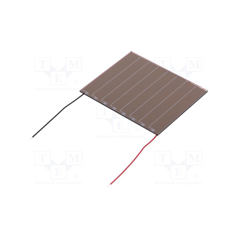 1 pcs x PANASONIC - AM-1815CA -AS - Photovoltaic cell, 58.1x48.6x1.1mm, 126uW, 4.2uA, 4.9V, 3VDC, 7.8g