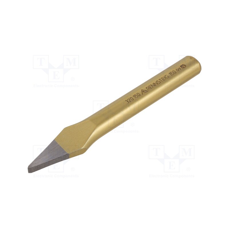 1 pcs x RENNSTEIG - 320 150 0 - Crosscut chisel, Tipwidth: 6mm, L: 150mm