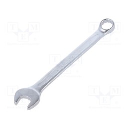 1 pcs x KING TONY - 1060-15 - Wrench, combination spanner, 15mm, Chrom-vanadium steel, L: 195mm