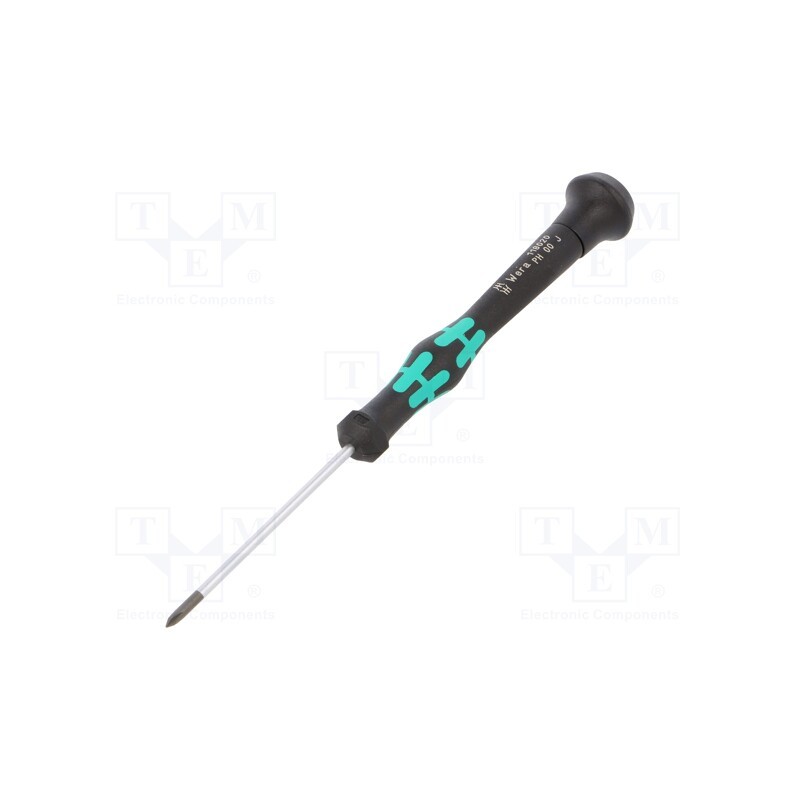 1 pcs x WERA - 5118020001 - Screwdriver, Phillips, precision, PH00, Kraftform Micro