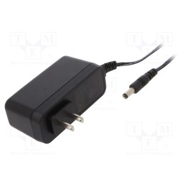 1 pcs x XP POWER - VEL36US150-US-JA - Power supply: switched-mode, plug, 15VDC, 2.4A, 36W, Out: 5,5/2,1