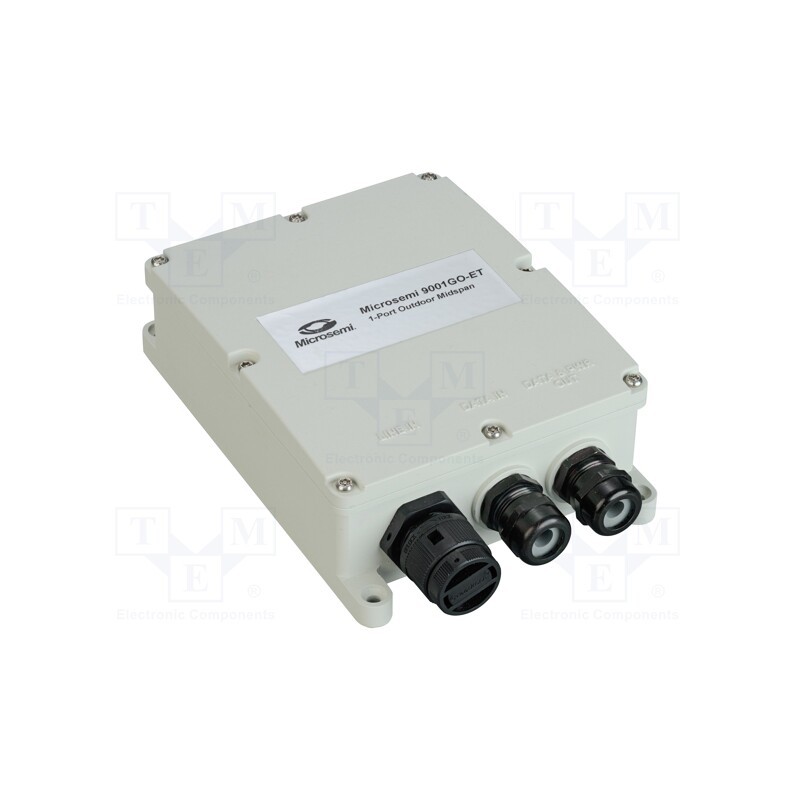 1 pcs x MICROCHIP (MICROSEMI) - PD-9501GO-ET/AC - PoE power module, Ch: 1, 1Gbps, 60W, Standard: IEEE 802.3af/at