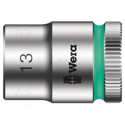 1 pcs x WERA - 5003558001 - Socket, 6-angles,socket spanner, HEX 13mm, 3/8', 29mm, Zyklop