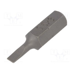 1 pcs x BETA - 861LP/0.5X3.0 - Screwdriver bit, slot, 3,0x0,5mm, Overall len: 25mm