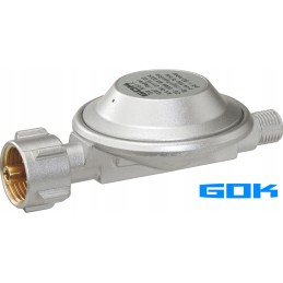 Gas pressure reducer 29 mbar 1kg h