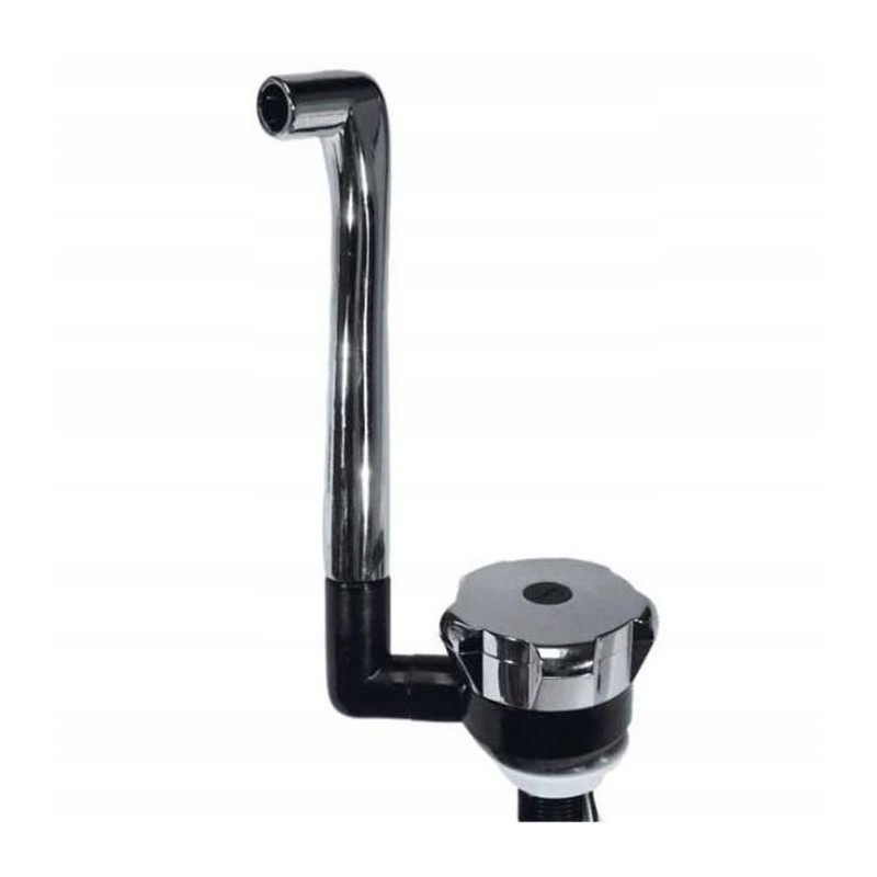 Novo super gray chrome comet trailer faucet