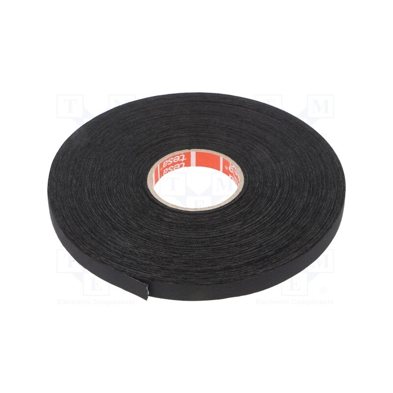 1 pcs x TESA - 51026-00065-00 - Tape: textile, W: 9mm, L: 50m, Thk: 260um, Automotive, rubber, black