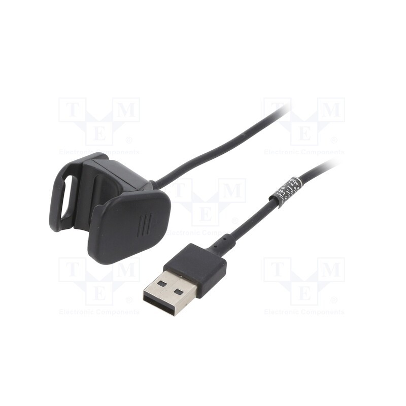 1 pcs x AKYGA - AK-SW-29 - Cable: for smartwatch charging, 1m, black, 1A