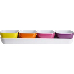 Flame brunner melamine travel bowls