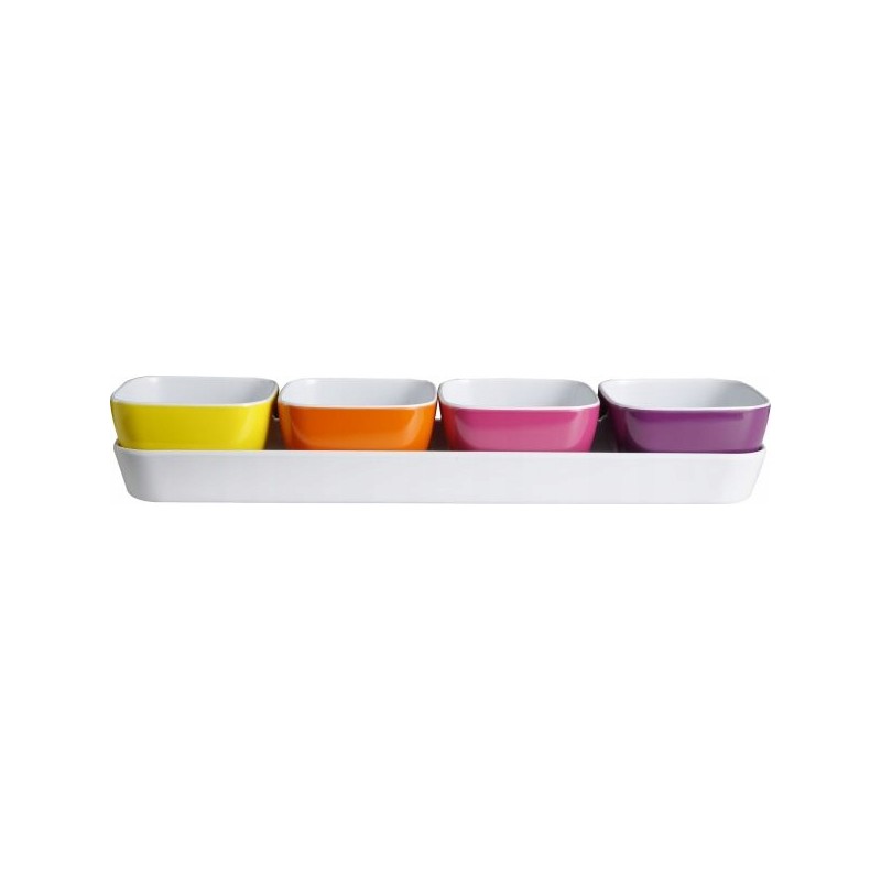 Flame brunner melamine travel bowls