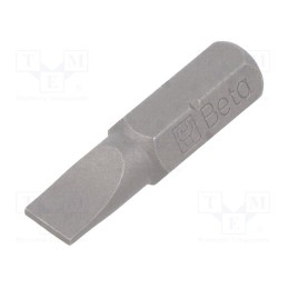 2 pcs x BETA - 861LP/1.0X5.5 - Screwdriver bit, slot, 5,5x1,0mm, Overall len: 25mm