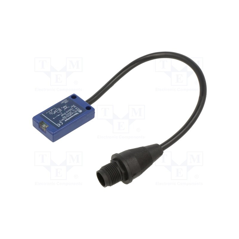 1 pcs x TELEMECANIQUE SENSORS - XX7F1A2PAL01M12 - Sensor: ultrasonic, PNP / NO, Usup: 10÷28VDC, PIN: 4, 7.6x19x33mm