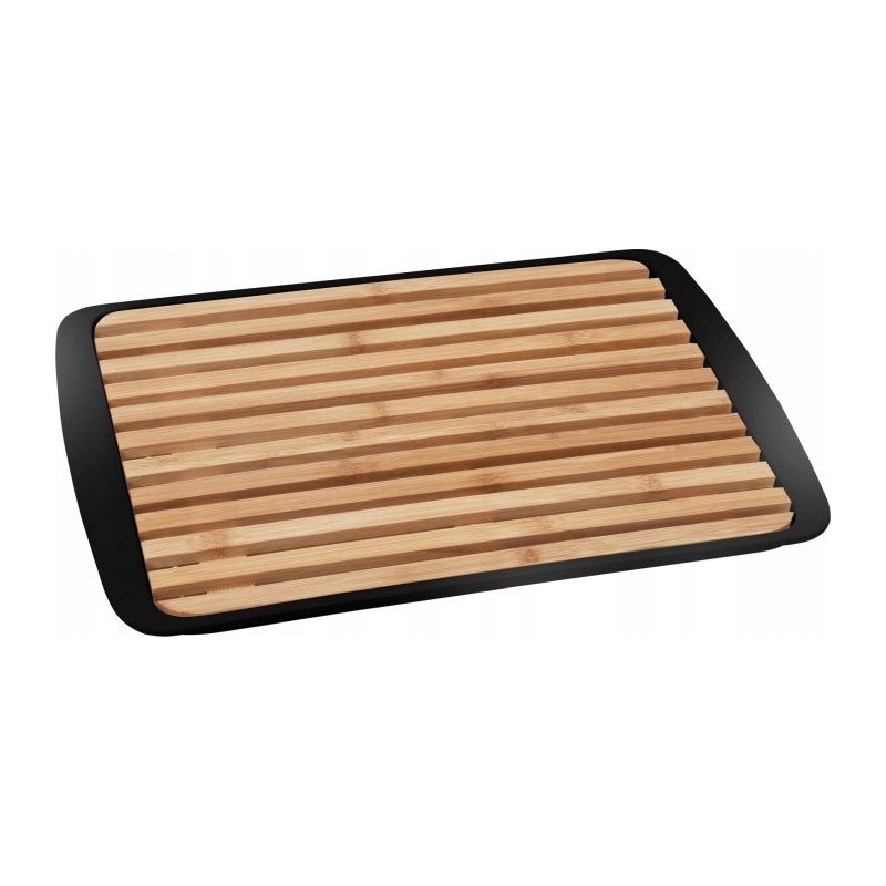 Bread cutting board with brunner tray
