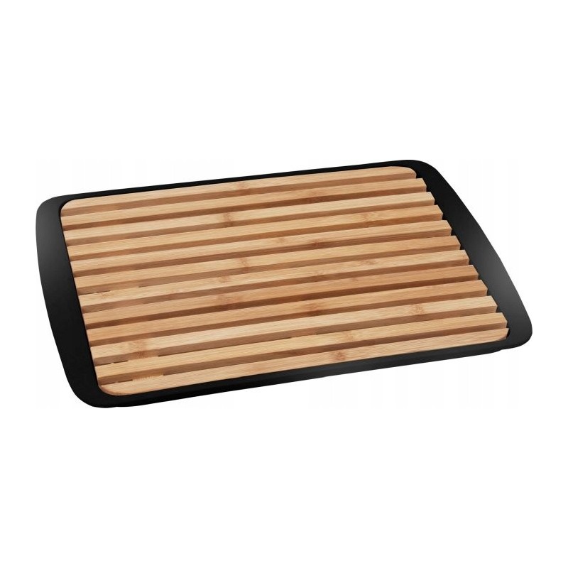 Bread board with black brunner tray