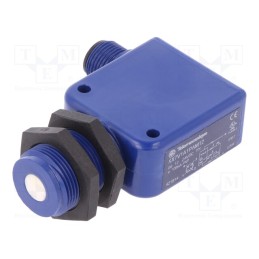 1 pcs x TELEMECANIQUE SENSORS - XX7V1A1PAM12 - Sensor: ultrasonic, angular, Range: 0÷0.5m, PNP / NO, Housing: M18