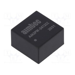 1 pcs x AIMTEC - AM3PW-2412SZ - Converter: DC/DC, 3W, Uin: 9÷36V, Uout: 12VDC, Iout: 250mA, DIP8