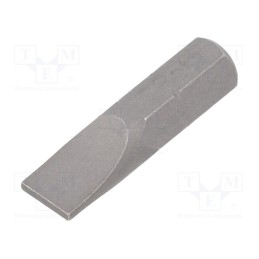 2 pcs x BETA - 861LP/1.2X6.5 - Screwdriver bit, slot, 6,5x1,2mm, Overall len: 25mm