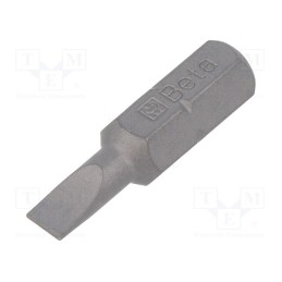 2 pcs x BETA - 861LP/0.6X4.0 - Screwdriver bit, slot, 4,0x0,6mm, Overall len: 25mm