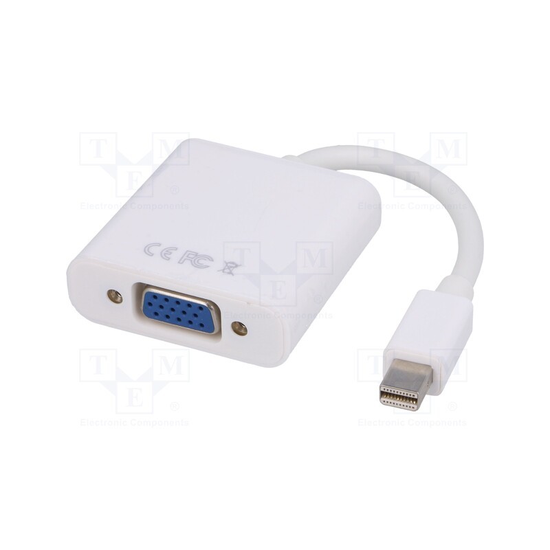 1 pcs x AKYGA - AK-AD-39 - Converter, D-Sub 15pin HD socket,mini DisplayPort plug, 0.15m