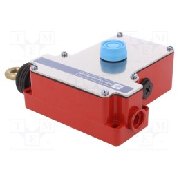 1 pcs x TELEMECANIQUE SENSORS - XY2CE1A250 - Safety switch: singlesided rope switch, NC + NO, XY2CE, -25÷70°C