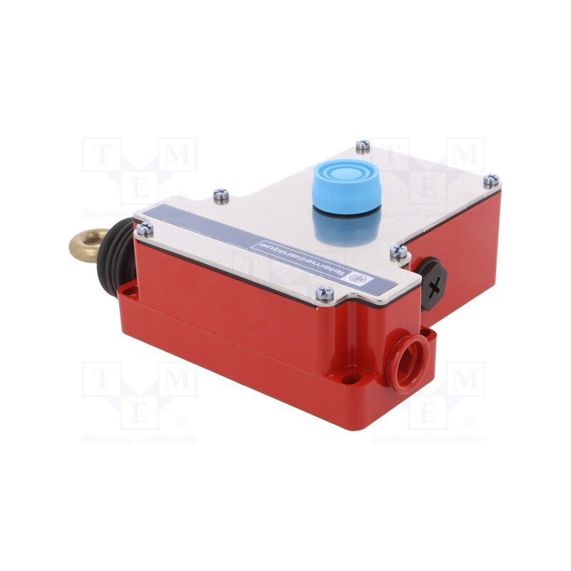 1 pcs x TELEMECANIQUE SENSORS - XY2CE1A250 - Safety switch: singlesided rope switch, NC + NO, XY2CE, -25÷70°C