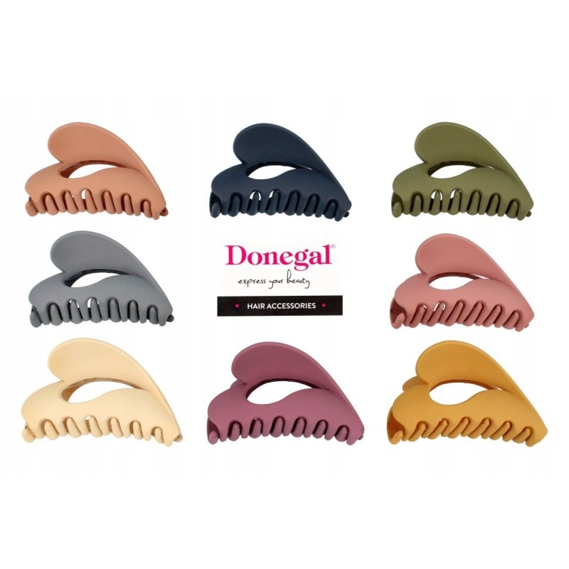 Donegal hair decorations clip, mix of colors, 1 pc