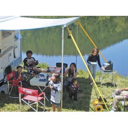 Fiamma tie down storm belt 11 m yellow turismus