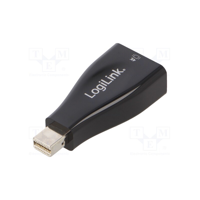 1 pcs x LOGILINK - CV0144 - Adapter, DisplayPort 1.2,HDCP 1.3, black