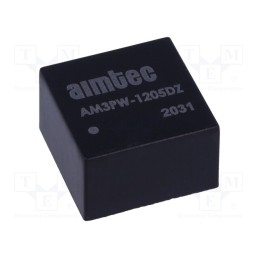 1 pcs x AIMTEC - AM3PW-1205DZ - Converter: DC/DC, 3W, Uin: 4.5÷18V, Uout: 5VDC, Uout2: -5VDC, DIP8
