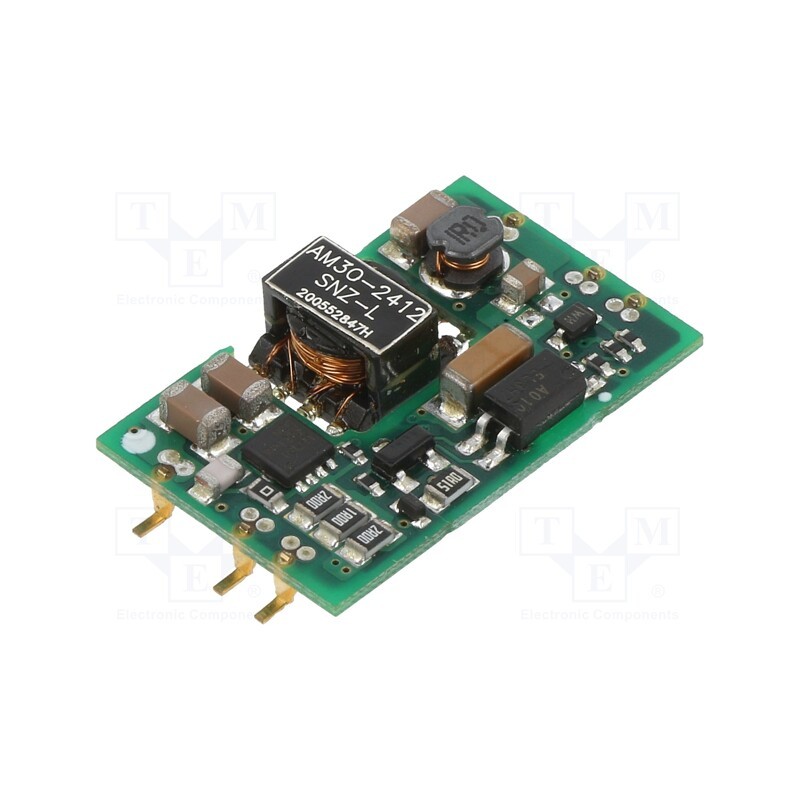 1 pcs x AIMTEC - AM3O-2412SNZ-L - Converter: DC/DC, 3W, Uin: 9÷36V, Uout: 12VDC, Iout: 250mA, SMD