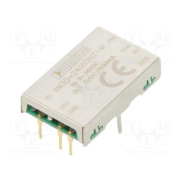 1 pcs x AIMTEC - AM3O-2405SNZ-M - Converter: DC/DC, 3W, Uin: 9÷36V, Uout: 5VDC, Iout: 600mA, DIP