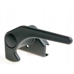 Window and glass handle with polyplastic quick connector