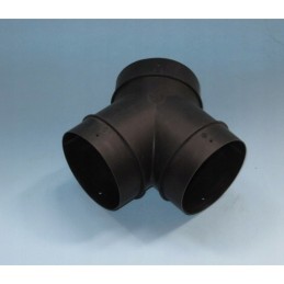 Tee and black coffin