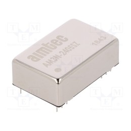 1 pcs x AIMTEC - AM3N-2405SZ - Converter: DC/DC, 3W, Uin: 21.6÷26.4V, Uout: 5VDC, Iout: 600mA, DIP24