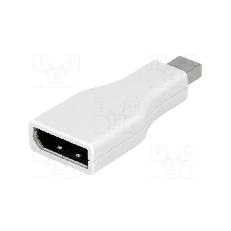 1 pcs x LOGILINK - CV0039 - Adapter, DisplayPort socket,mini DisplayPort plug, white