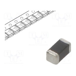 10 pcs x EPCOS - B72500E0140K060 - Varistor: multilayer, SMD, 0603, 14VAC, 18VDC, 0.2J, 30A, 40V, 3mW