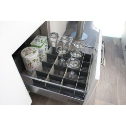 Purvario system drawer dividers 8 pcs