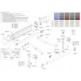 Fiamma f45 plus right awning cover cover