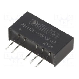 1 pcs x AIMTEC - AM1DS-0503DJZ - Converter: DC/DC, 1W, Uin: 4.5÷5.5V, Uout: 3.3VDC, Uout2: -3.3VDC