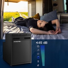 Compressor refrigerator for a camper, camper trailer, 50l 12 24v