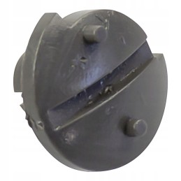 Dometic refrigerator ventilation grill screw, dark gray