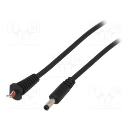 1 pcs x BQ CABLE - DC.CAB.1010.0150 - Cable, 2x1mm2, wires,DC 4,0/1,7 plug, straight,Sony, black, 1.5m