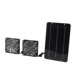 Solar powered exhaust fan professional silicon n2