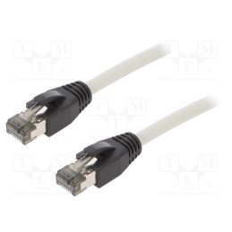 1 pcs x LOGILINK - CQ8042S - Patch cord, S/FTP, Cat 8.1, stranded, Cu, LSZH, grey, 1.5m, 26AWG