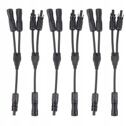 Solar panel connectors parallel adapter