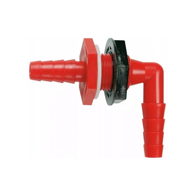 Angle water connection for tanks 1 2 10 12 mm